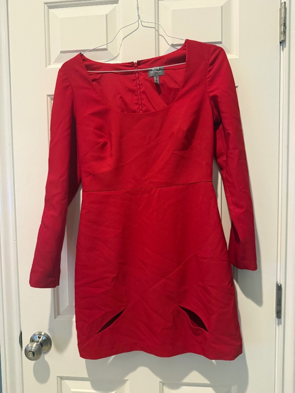 Red Liv Foster Cut Out Dress